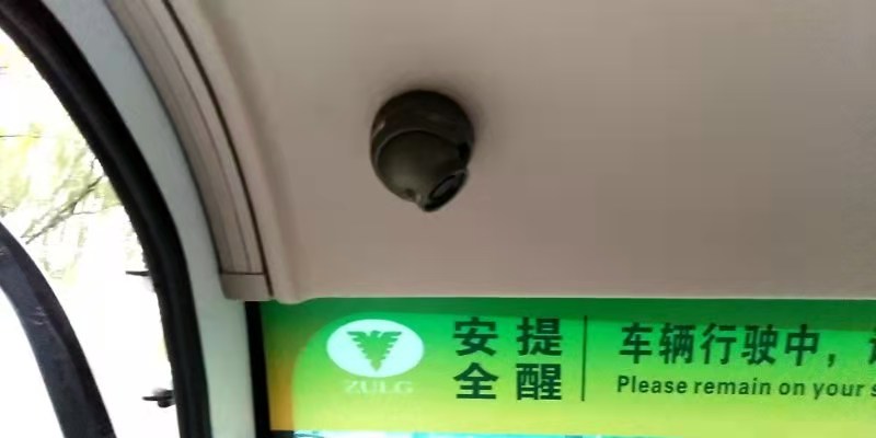 浙大校园观光车安装视频监控系统，保障学生出行安全